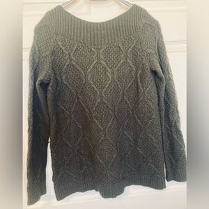 Ann Taylor LOFT Cable Knit Sweater, Size M